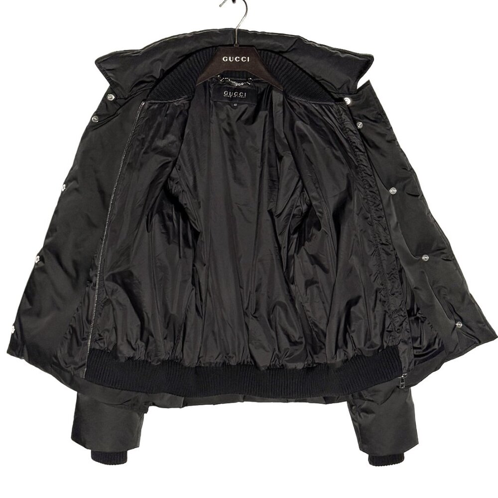 Gucci 2014 Black Toggle Accent Down Puffer Jacket - Picture 6 of 15